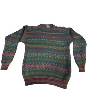 Vintage‎ Woolrich Multicolor Patterned Men's Sweater